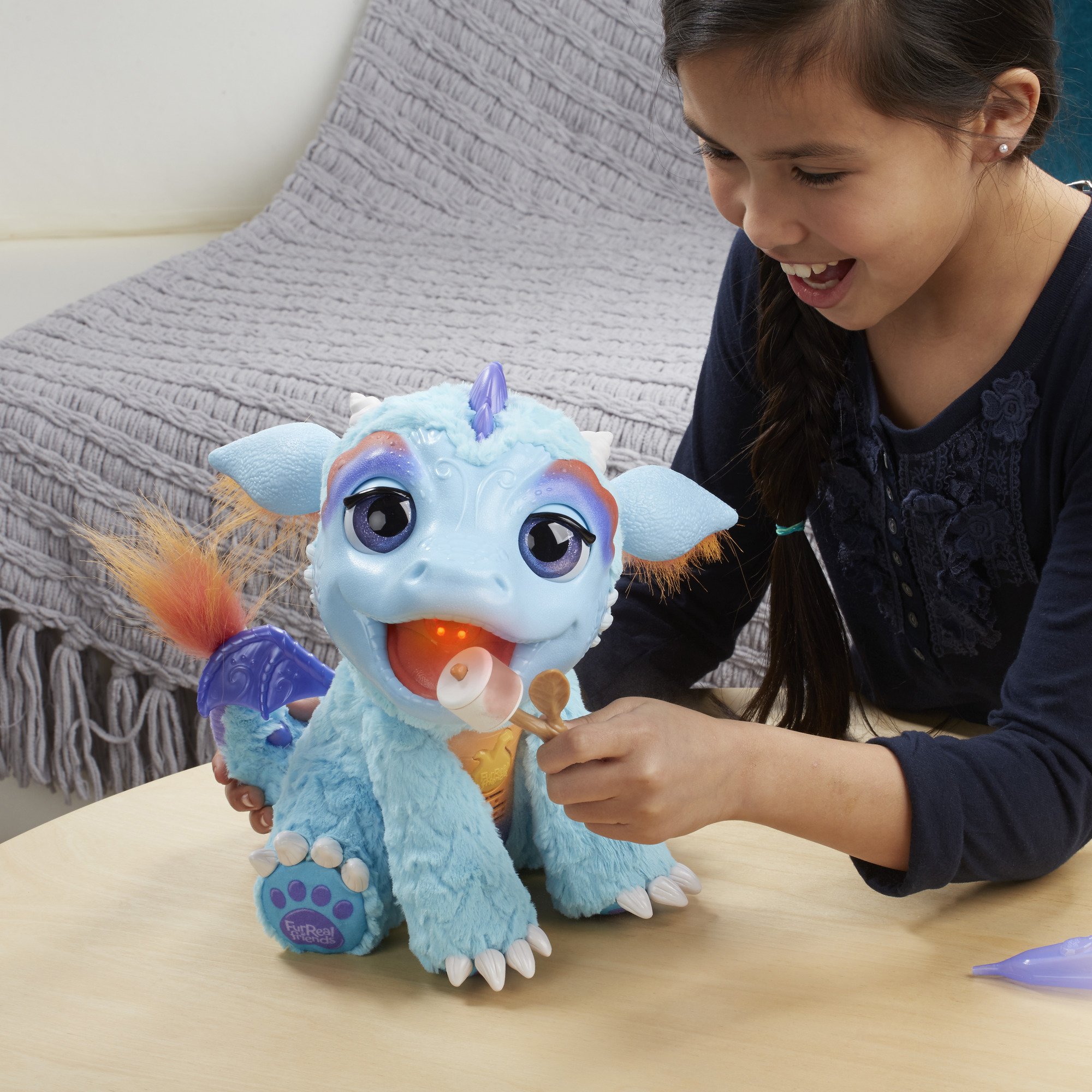 FurReal ファーリアル トーチTorch ［ドラゴン］ FurReal Friends Torch, My Blazin' Dragon : Amazon.sg: Toys